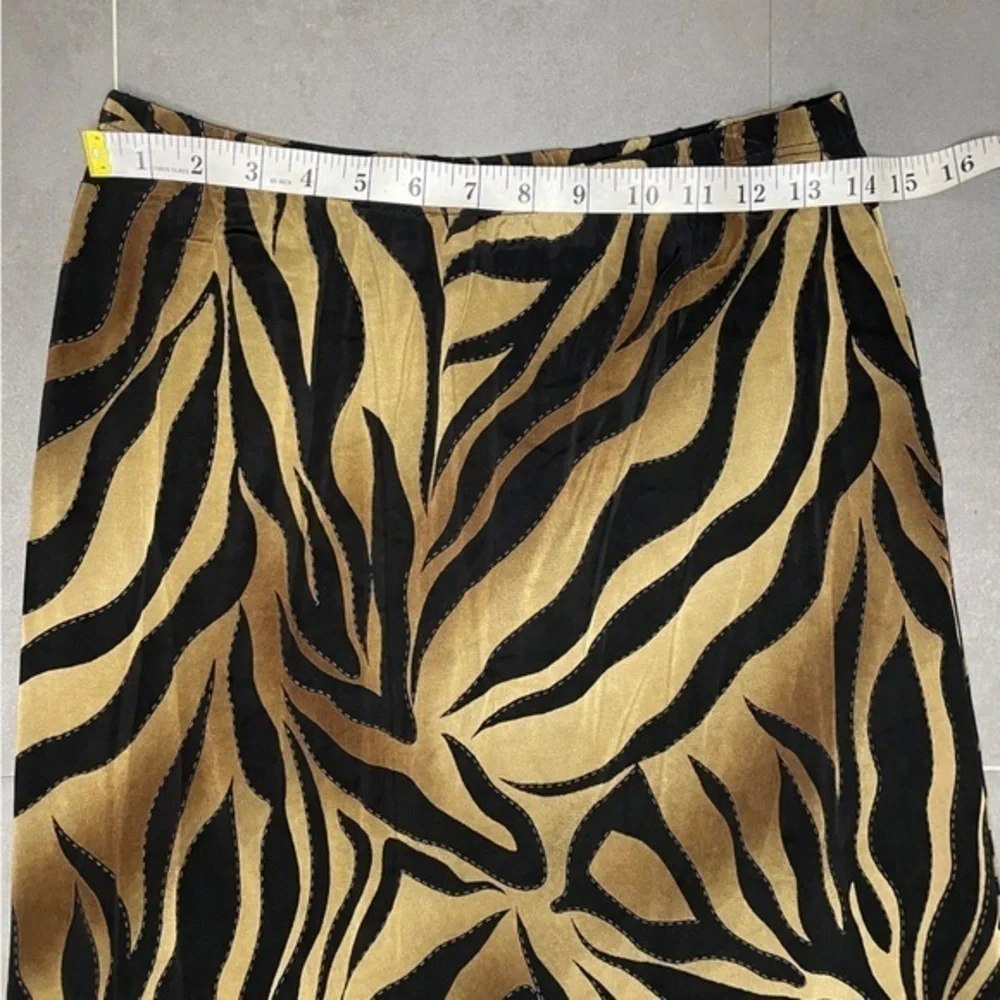 Vintage Chico’s Design‎ Tiger Print Midi Skirt